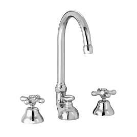 Stella Roma Смеситель для раковины на 3 отверстия 3226TC, с донным клапаном, цвет: хром (RM 00018 CR00)