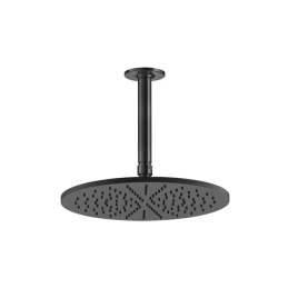 GESSI INCISO Потолочная душевая головка шарнирная на 1/2, 300мм, цвет: Black XL (58252#299)