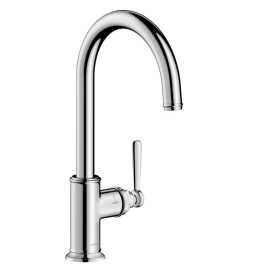 AX Montreux Смеситель для кухни, однорычажный, на 1 отв, излив 204мм, цвет: хром (16580000)