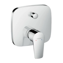 Hansgrohe Talis E Встраиваемый смеситель для ванны с переключателем, с защит.комб. EN 1717, (внешняя часть), цвет: хром (71474000)