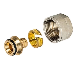 Фитинг STOUT компрессионный для труб из сшитого полиэтилена flex 16x2-2x3/4
