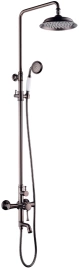 Душевая стойка Lemark Peretto LM6362RB черный кофе