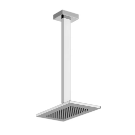Gessi Rettangolo Верхний душ для потолочного крепления 216x140мм, высота от 115 до 1865мм, цвет: хром (20150#031)