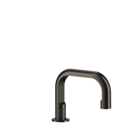 GESSI INCISO Отдельно стоящий излив 140мм, h=145мм, цвет: nero XL (58091#299)