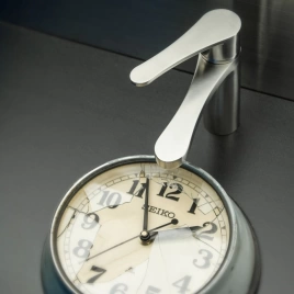 Bongio OClock Green Смеситель для раковины, цвет хром (14521CRGR)