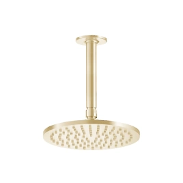 GESSI INCISO Потолочная душевая головка шарнирная на 1/2, 200 мм, цвет: золото (58152#246)
