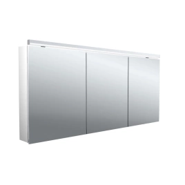 Emco Pure II Зеркальный шкаф с подсветкой Classicleuchte, навесная модель, с подсв. для раковины, 3 дверки, 1600mm (9797 055 07)