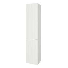 TW Shape подвесной пенал 170х32х35см, 2 двери петли слева-SX, 3 стеклянные полочки, 1 несъемная, цвет: белый матовый RAL9003 (SHAP170 Bi.mat SX)