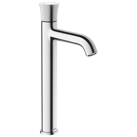 Duravit White Tulip Смеситель для раковины на 1 отв, без донного клапана, h=317мм, излив 160мм цвет: хром (WT1040002010)