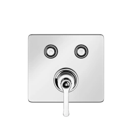 GESSI HI-FI ECLECTIC Смеситель для душа настенный встраиваемый, однорычажный, с 2 запорными кнопками, цвет Хром (65242#031)
