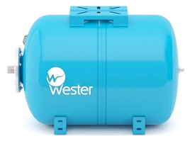 Расширительный бак водоснабжения Wester WAO 80 горизонтальный