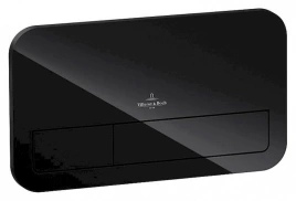 Кнопка смыва Villeroy Boch Viconnect 922400RB черная глянцевая
