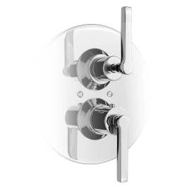 Nicolazzi Mac Kinley 05 Внешняя часть встраиваемого смесителя, с запорным вентилем, цвет: хром (4909CR29)