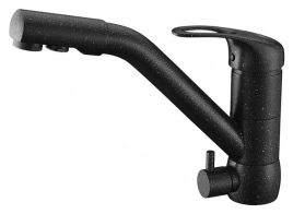 Смеситель Zorg Clean Water ZR 400 KF-12 антрацит для кухонной мойки