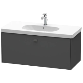 Duravit Brioso Тумба подвесная под раковину 1020х469х452 мм, с 1 выдвижным ящиком, цвет графит матовый 49 (для 034210) (BR404704949)