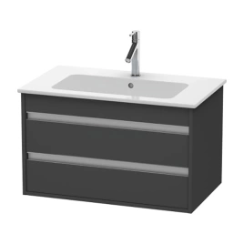 Duravit Ketho База под раковину,для ME by Starck, 2 выдв.ящик480x800x475мм, цвет графит матовый (KT642904949)