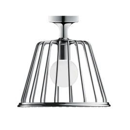 AX LampShower Верхний душ, 275мм, 1jet, потолочныы монтаж, с подсветкой, дизайн Nendo, цвет: хром (26032000)