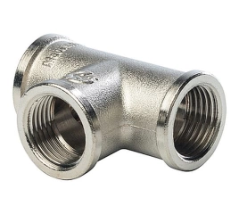 Stout Тройник ВВ никелированный 1/2