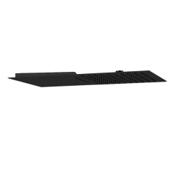 GESSI Tremillimetri Верхний душ QUADRO 300х550 мм, подключение: 1/2 цвет: Black XL (без переключателя) (33083#299)