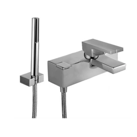 Fantini AR/38 Смеситель для ванны, настенный, излив 155мм, цвет: хром (38 02 3315S)