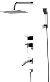 Душевой комплект Lemark Unit LM4522C встраиваемый