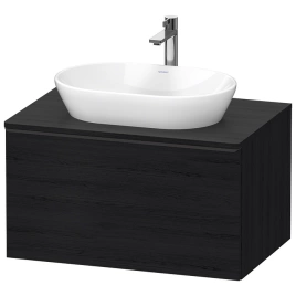 Duravit D-Neo Тумбочка подвесная, 459x800x550 мм, 1 ящик, цвет: Black Oak (DE494701616)
