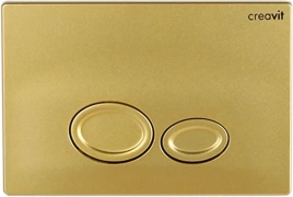 Кнопка смыва Creavit Drop GP2006.00 золото матовое