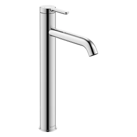 Duravit C.1 Смеситель для раковины на 1 отв. высокий h=322 мм, излив 166мм, цвет: хром (C11040002010)