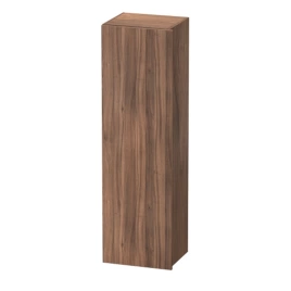 Duravit DuraStyle Колонна 1400x400x360mm, 1 дерца, 4 стеклянные полки, петли справа,цвет натуральный орех 79 (DS1219R7979)