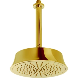 CISAL Shower Верхний душ D220 мм с потолочным держателем L270 мм, цвет золото (DS01328024)