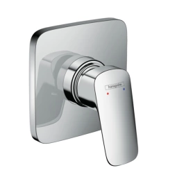 Hansgrohe Logis Встраиваемый смеситель для душа на 1 источник, с маленькой розеткой, внешняя часть, цвет: хром (71604000)