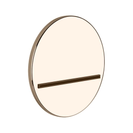 GESSI VENTI20 Излив настенный 207 мм, каскадный, цвет Copper PVD (65295#030)