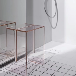 Laufen Kartell Табурет, 330х280х465мм, пластик, цвет: пудровый розовый (3.8933.0.093.000.1)