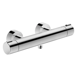 Duravit C.1 Смеситель термостатический для душа настенный, выпуск снизу, цвет: хром (C14220000010)