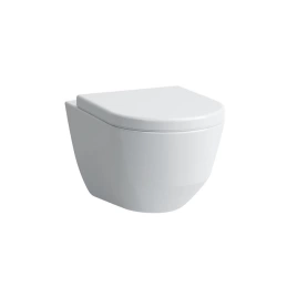LAUFEN Pro Унитаз подвесной безободковый 530х360х340 мм., цвет белый с покрытием LLC (8.2096.6.400.000.1)