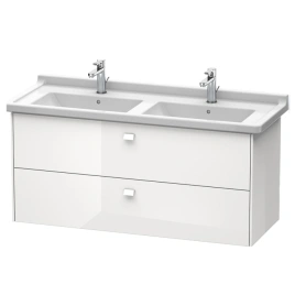 Duravit Brioso Тумба под раковину 1220x469х563 мм, с 2 выдвижными ящиками, цвет белый глянц 22 (для 033213) (BR414402222)