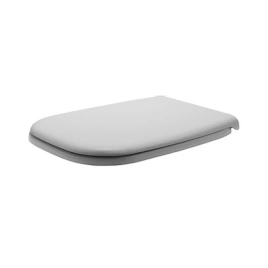 Duravit D-Code Сиденье для унитаза, петли: пластик с микролифтом Цвет: Белый (67390000)