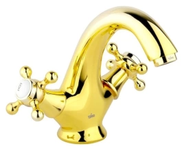 Смеситель Timo Nelson 1911F Gold для раковины