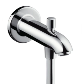 Hansgrohe Излив для ванны E 228 мм с переключателем на душ, цвет хром (13424000)