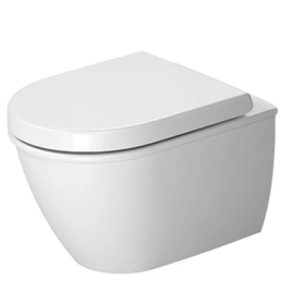 Duravit Darling New Унитаз подвесной компакт с вертикальным смывом, вкл. крепление Durafix, 360x485мм, Цвет: Белый (2549090000)