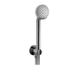 Fantini Icona Classic Ручная лейка со шлангом 1500мм и держателем, впуск 1/2, цвет хром (53 02 R043)