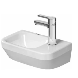 Duravit DuraStyle Умывальник для рук 360х220 мм с отв для смесителя справа вкл крепление глазуровка снизу цвет белый (713360000)