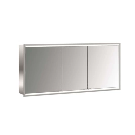 Emco Prime Зеркальный шкаф с подсветкой LED 2 Facelift встраив. модель, 1400 mm, 3-дверки, IP 20 зеркальная задняя стенка (9497 062 63)