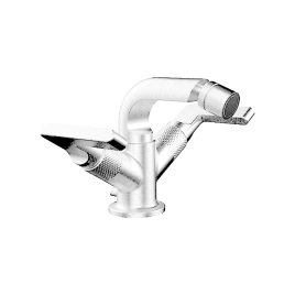 GESSI INCISO Смеситель для биде на 1 отверстие с донным клапаном, излив 97мм, цвет: хром (58027#031)
