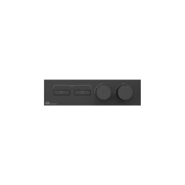 Gessi Hi-Fi Термостат для душа, с включением до 2 источников одновременно (внешняя часть), цвет: Black XL (63012#299)