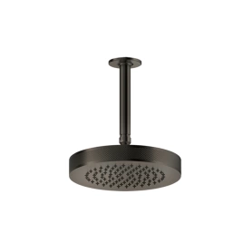 GESSI INCISO Потолочная душевая головка шарнирная на 1/2, 218 мм, цвет: Black XL (58186#299)
