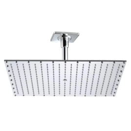 BOSSINI PARIS-RECTANGULAR Верхний душ 500 x 400 mm - потолочный кронштейн 150 mm, цвет: хром (H29608.030)