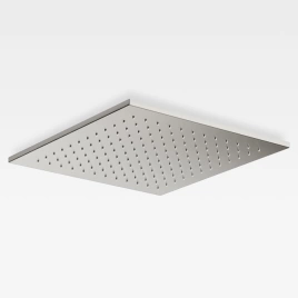 Armani Roca Island Потолочный верхний душ 450х450мм, цвет: brushed steel (7.5B93.7.6VS.0)