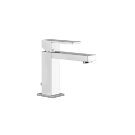 Gessi Rettangolo Смеситель для раковины на 1 отверстие с донным клапаном, цвет: хром (20001#031)