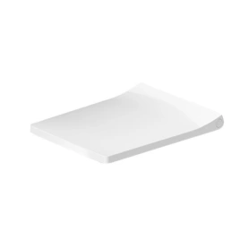 Duravit Viu Сиденье для унитазов 251109/219109 (без микролифта), петли: нерж. сталь, цвет: белый (21110000)